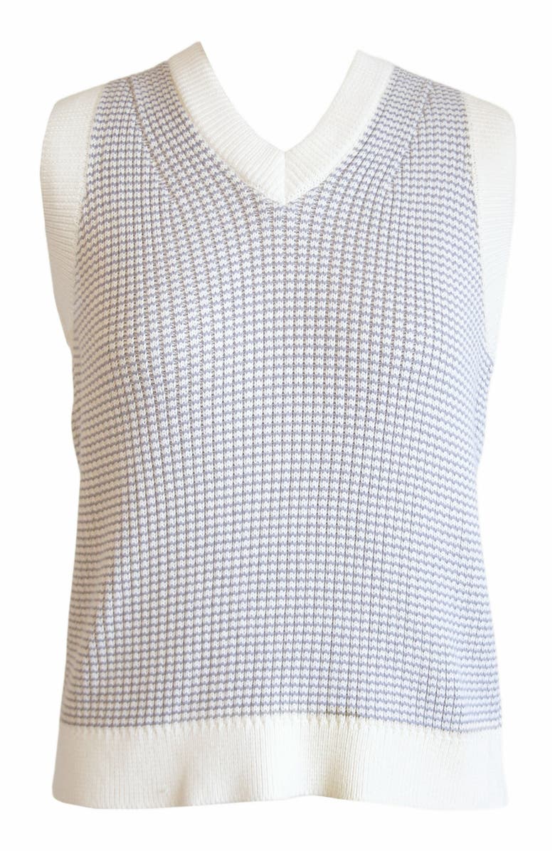 ABLE Liza V-Neck Sweater Vest, Alternate, color, 