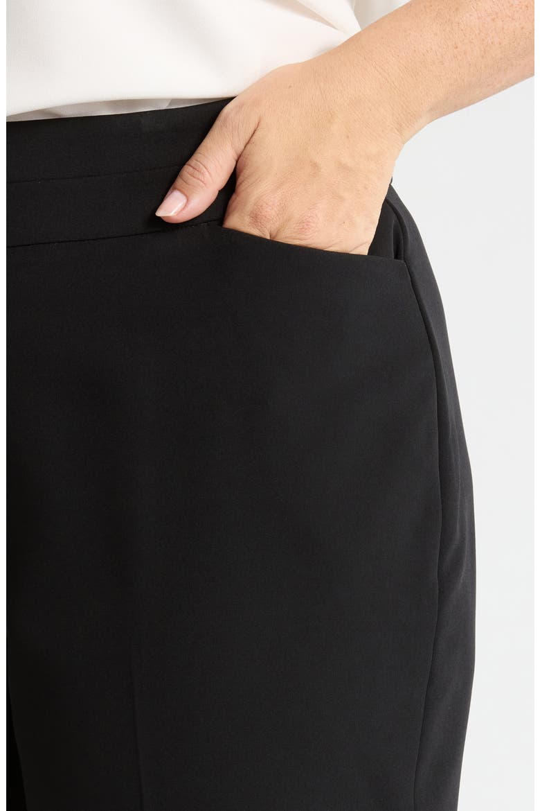 Bell Bottom Pants, Alternate, color, BLACK