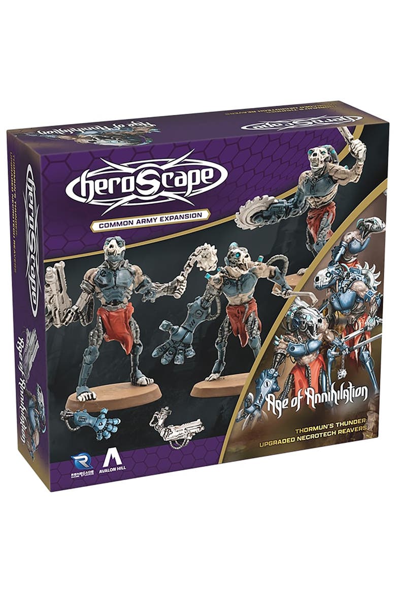 Heroscape, Upgraded Necrotech Reavers Common Army Expansion, Main, color, Multicolored