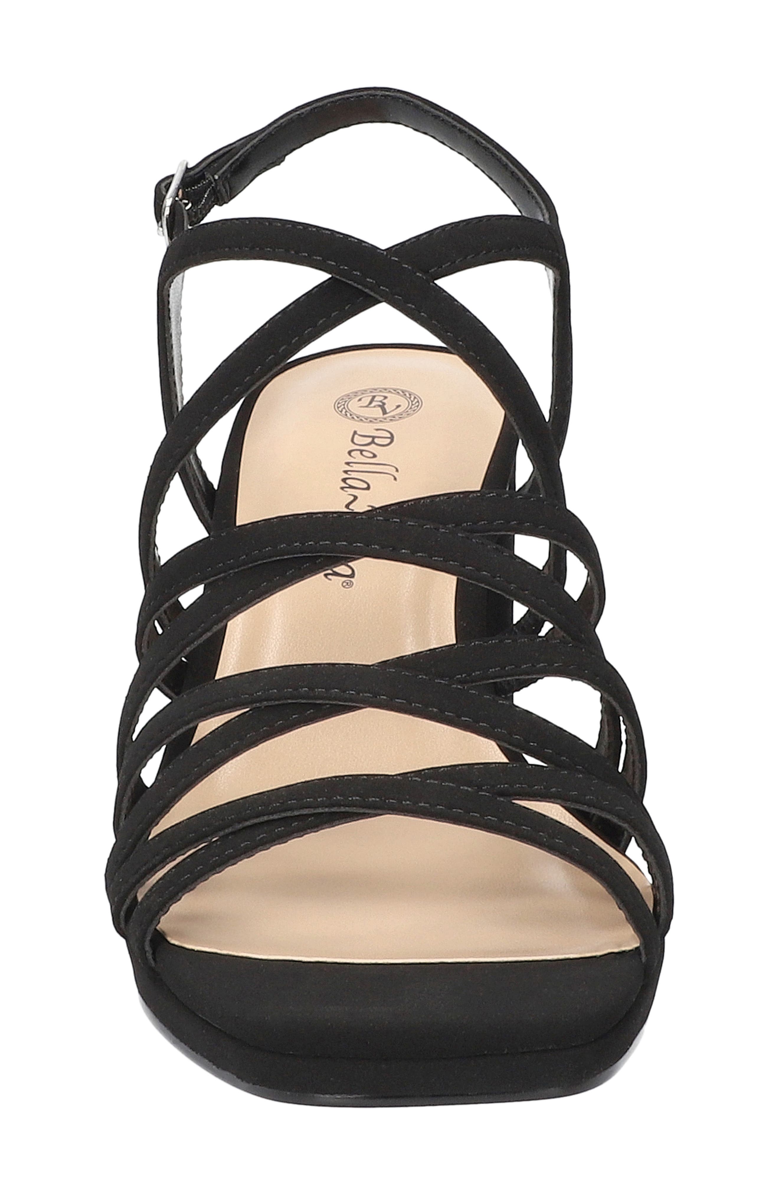Bella Vita Damsel Slingback Sandal, Alternate, color, Black Lamy