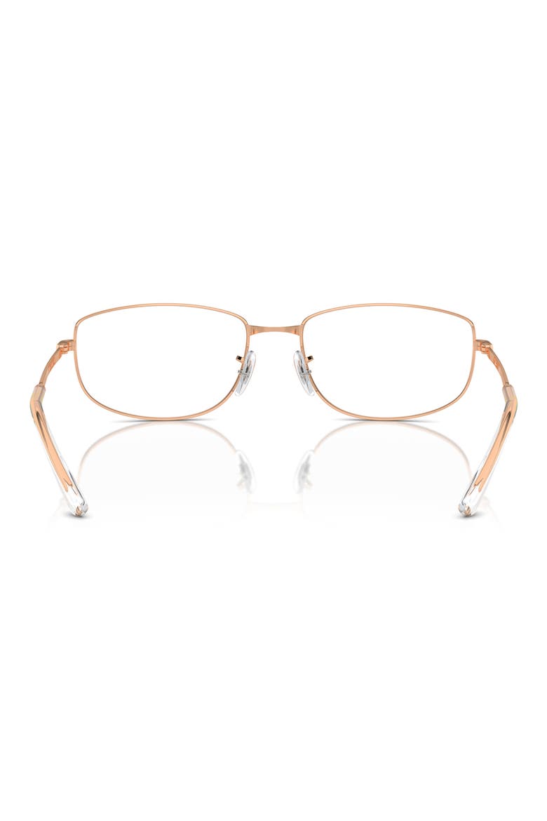 RX3732V 54mm Irregular Optical Glasses, Alternate, color, ROSE GOLD