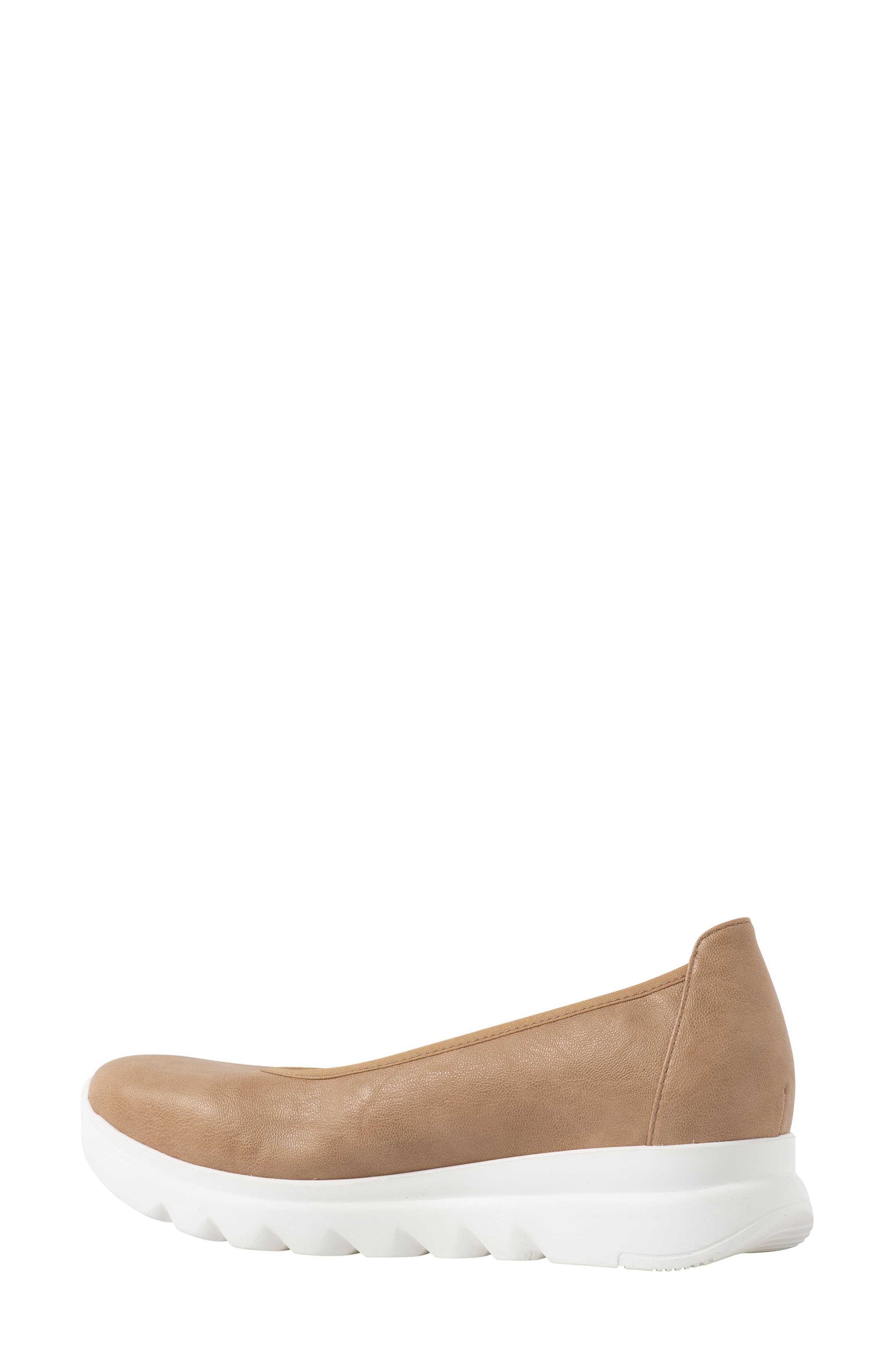 Snallerina Flat, Alternate, color, SAND
