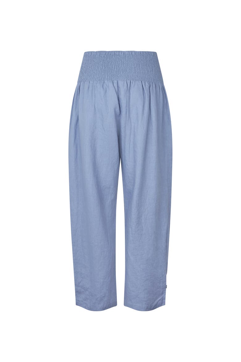 Mapenna Cropped Linen Trousers, Alternate, color, Stonewash