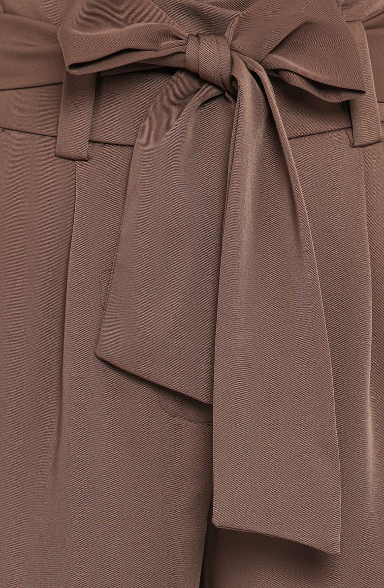 Petal 
Pup Kieran Tie Waist Wide Leg Pants, Alternate, color, Ash Brown