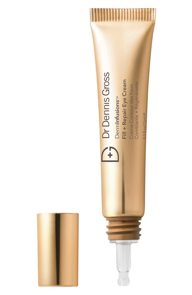 Dr. Dennis Gross Skincare DermInfusions<sup>™</sup> Fill + Repair Eye Cream, Main, color,