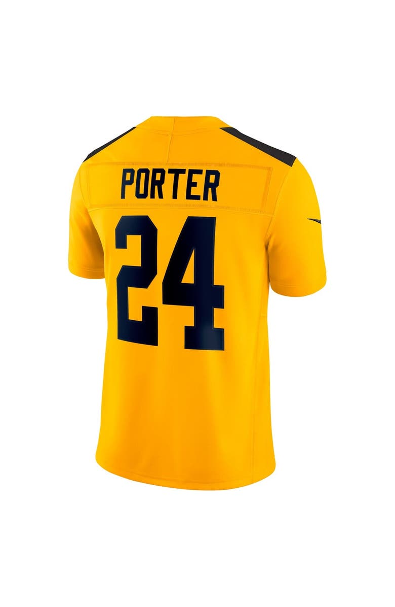 Nike Men's Nike Joey Porter Jr. Gold Pittsburgh Steelers Alternate 1933 Throwback Vapor F.U.S.E. Limited Jersey, Alternate, color, Gold