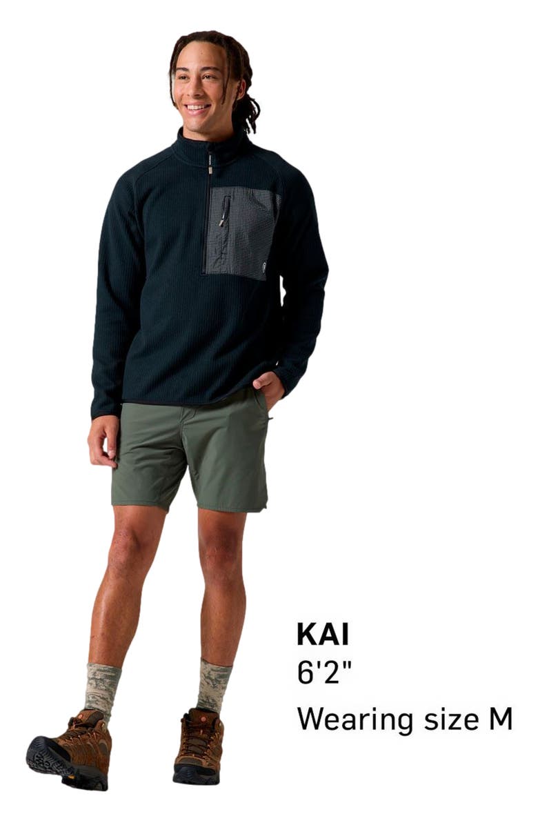 Backcountry Wander Sweater Fleece 1/2-Zip - Men's, Alternate, color, Black