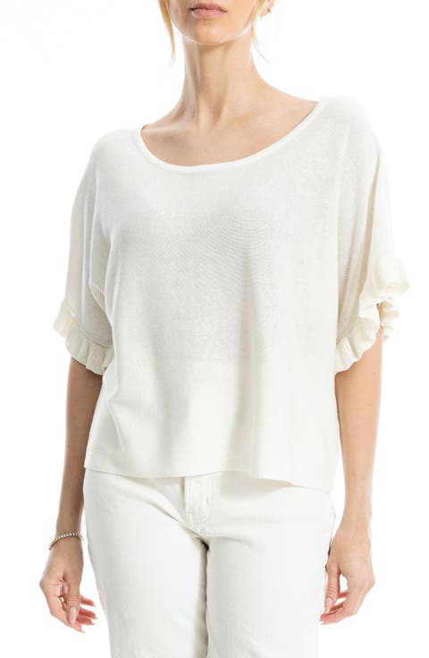 Flutter Sleeve Sweater