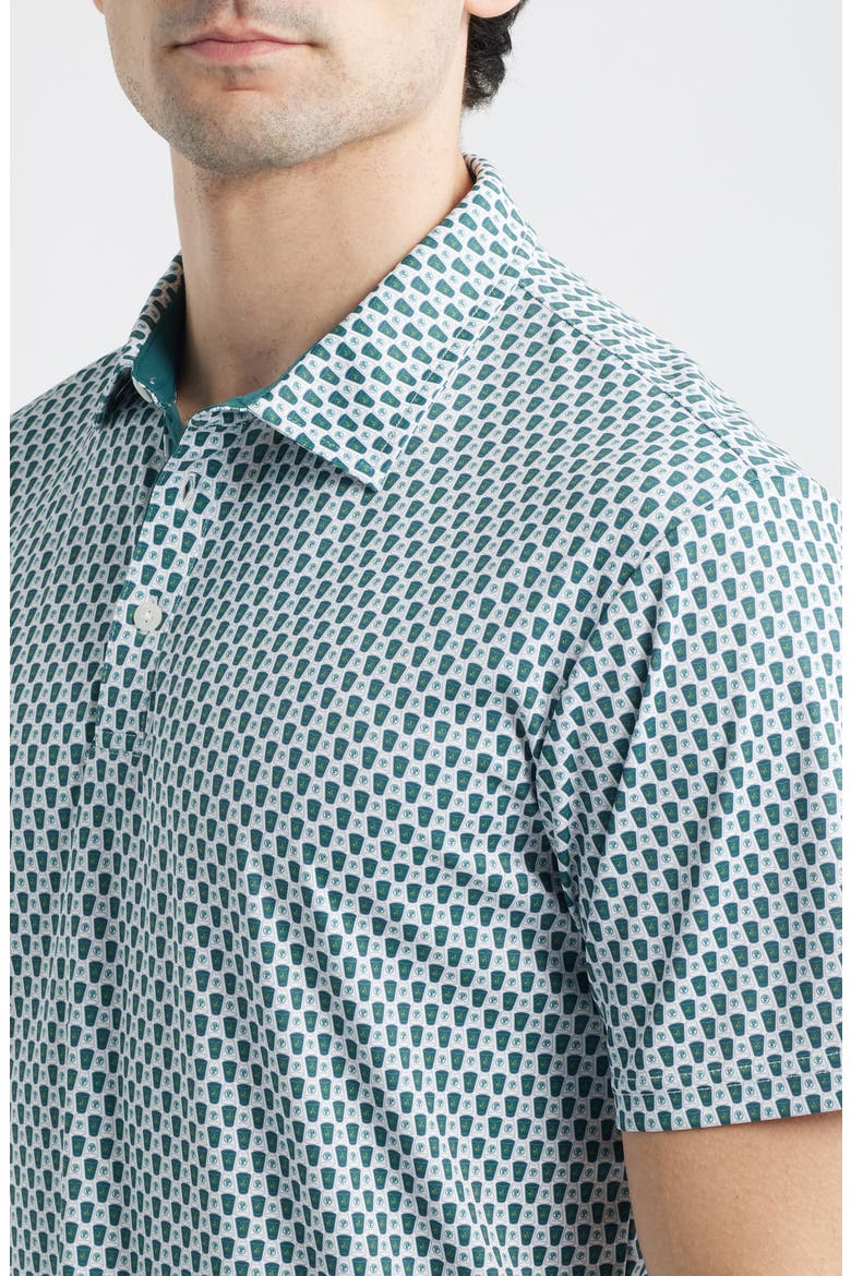 Tradition Performance Golf Polo, Alternate, color, FOREST