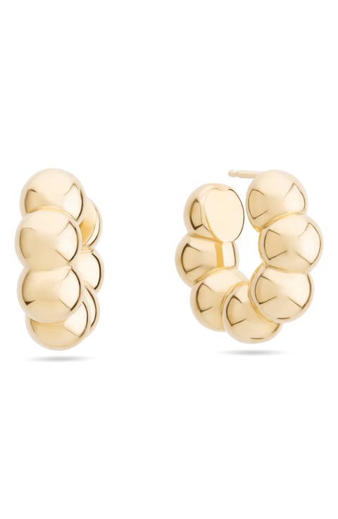 Bubbles Hoop Earrings