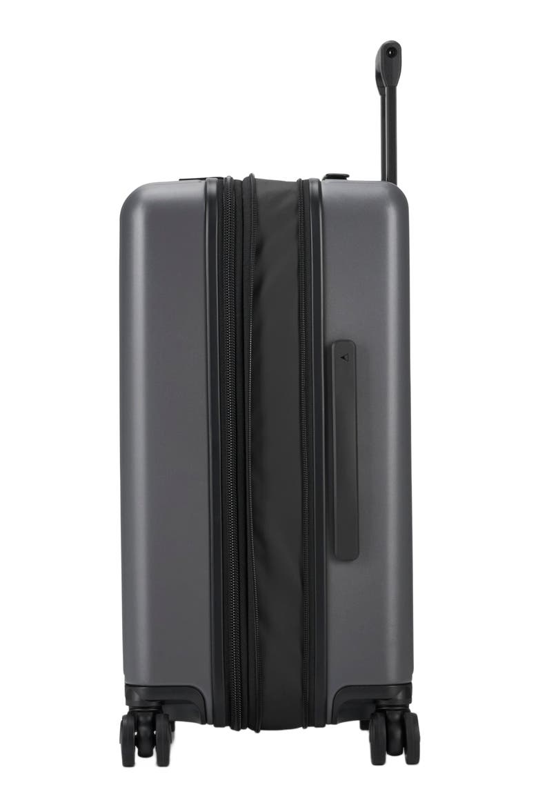 Hardside Spinner Wheel Carry-On Luggage, Alternate, color, Gray