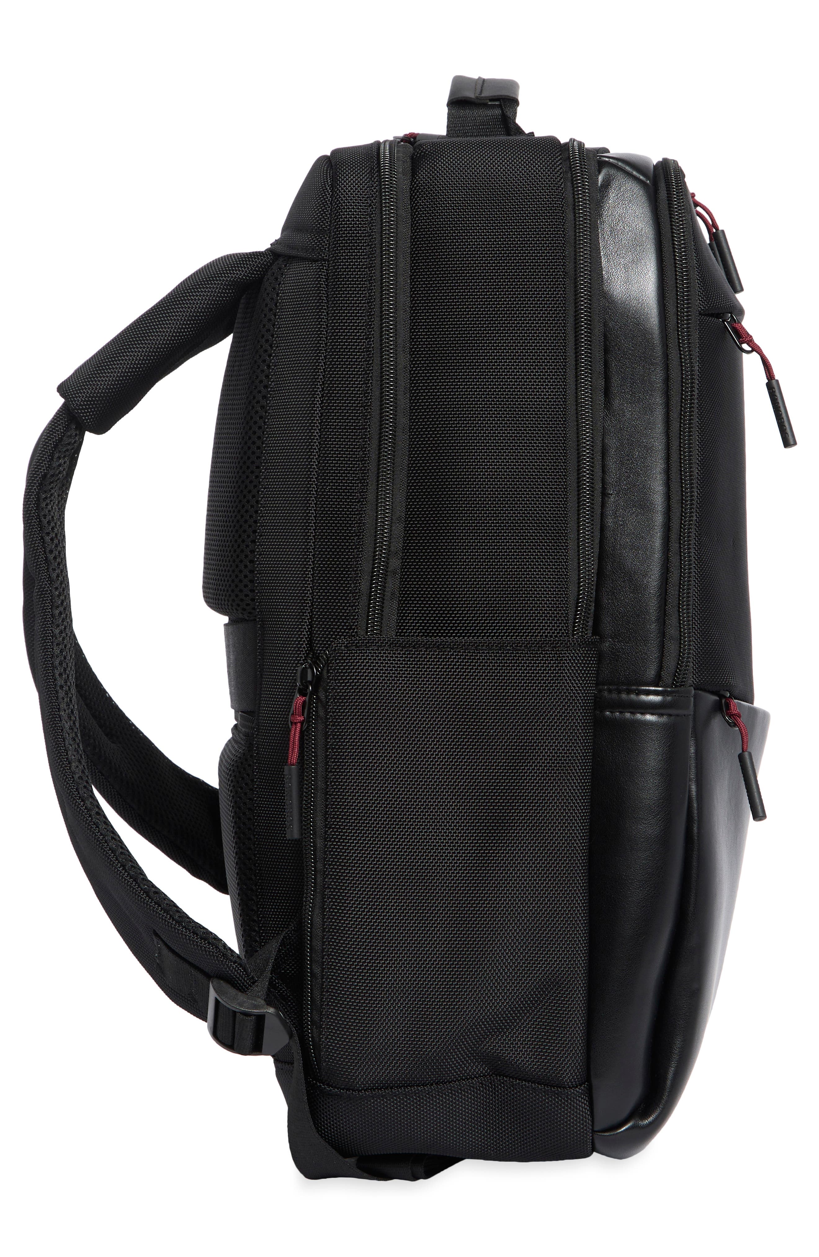 Laptop Backpack, Alternate, color, BLACK