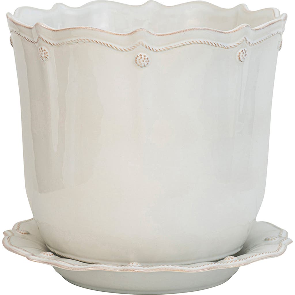 Juliska Berry & Thread Planter With Saucer