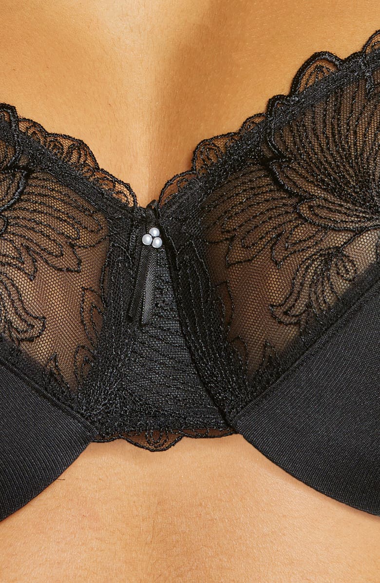 Wacoal Slim Silhouette Underwire Minimizer Bra, Alternate, color, 