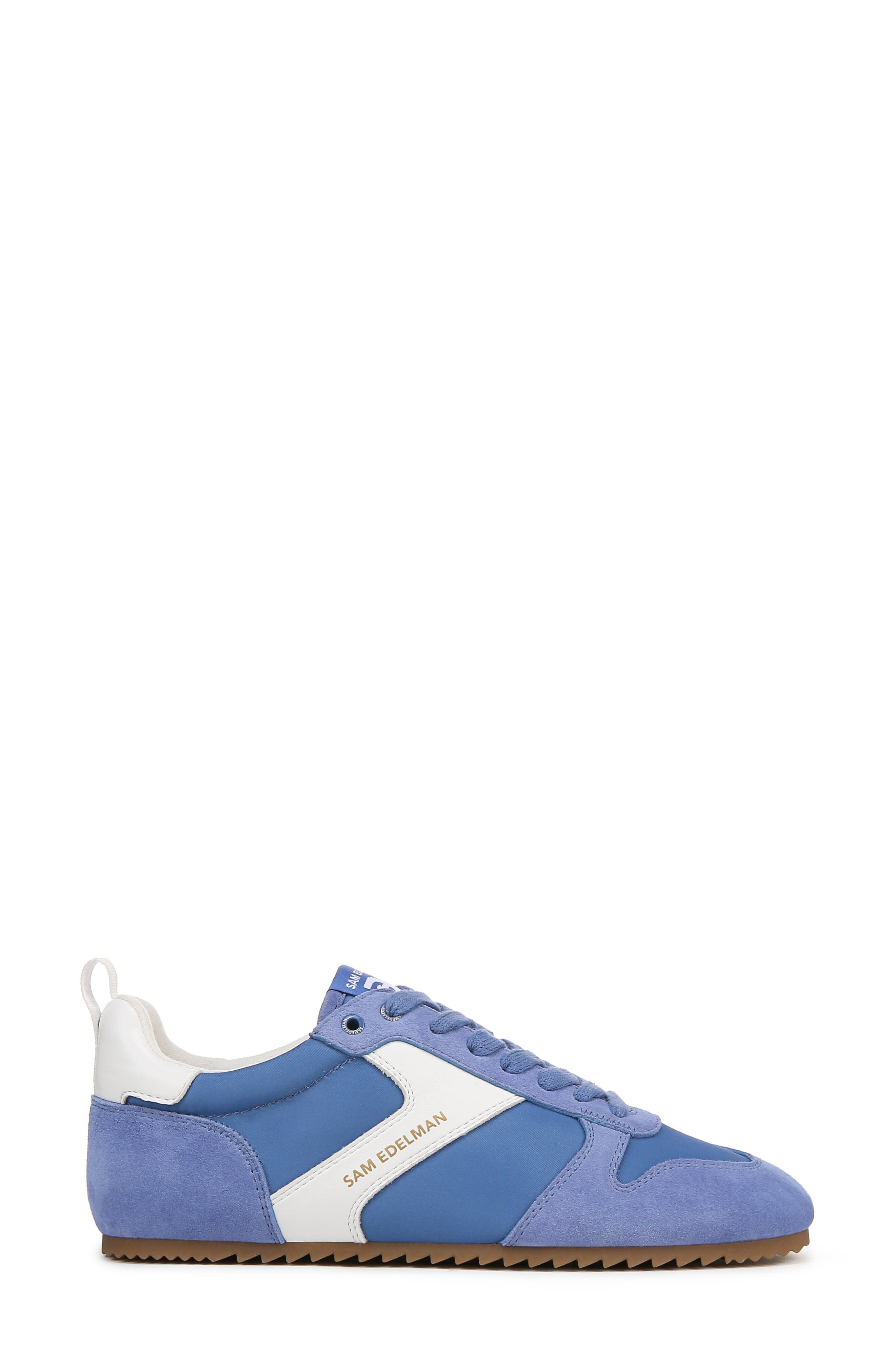 Sam Edelman Zaria Low Top Sneaker, Alternate, color, Blue Wave/ White