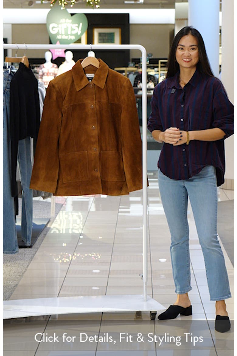 Veda Lincoln Suede Shirt Jacket video
