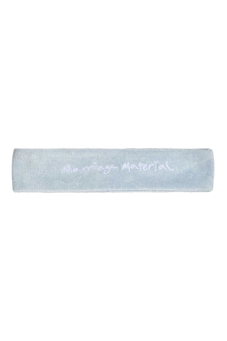 Marriage Material Collection Headband, Main, color, Blue