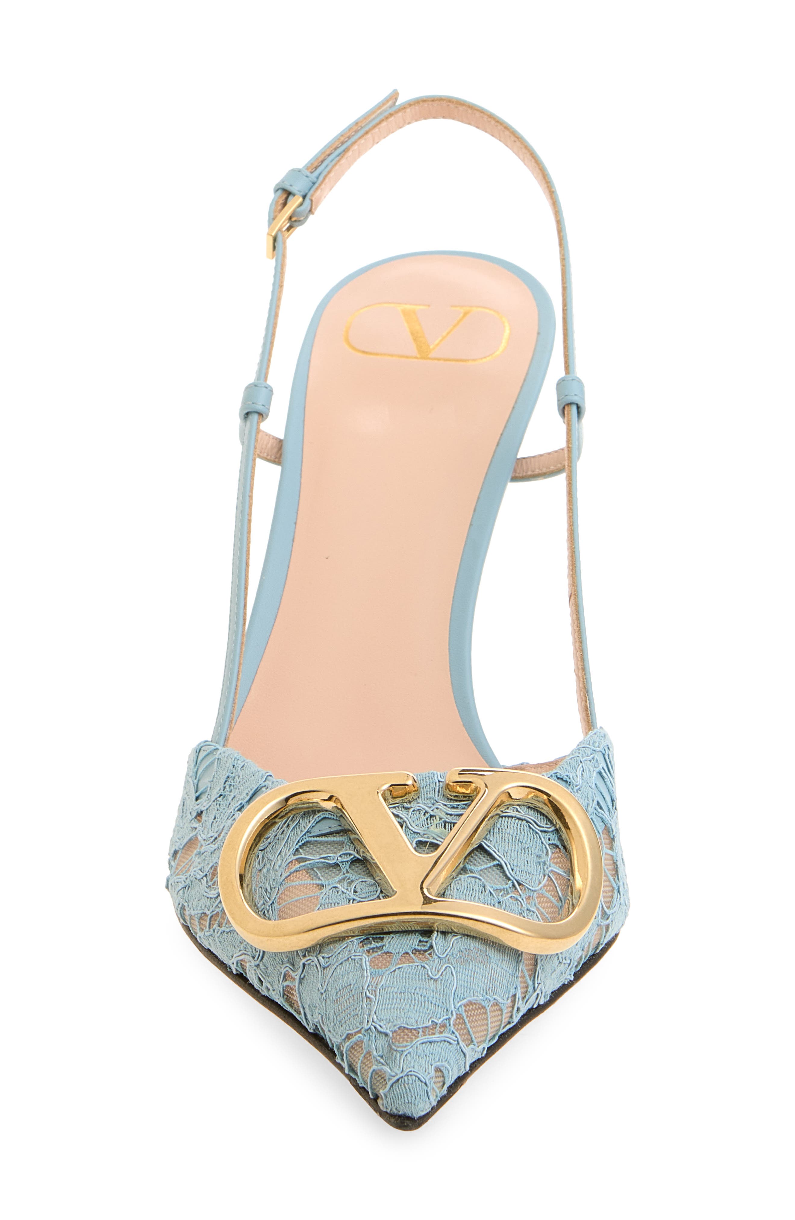 VLOGO Signature Slingback Pump, Alternate, color, BLUE GREY