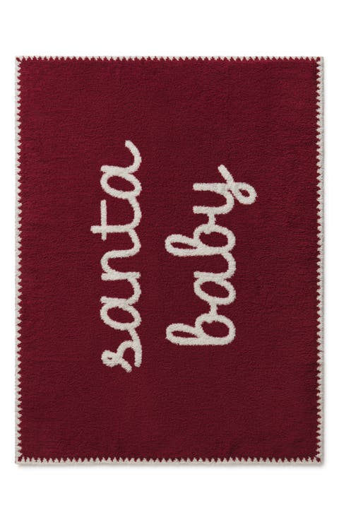 Santa Baby Stroller Blanket