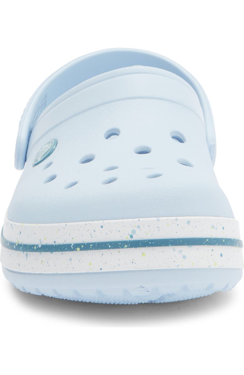 CROCS Kids' Crocband Speckled Band Clogds, Alternate, color, Blue Frost
