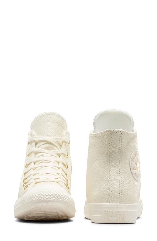 Converse Chuck Taylor® All Star® High Top Sneaker In Egret/egret/gold