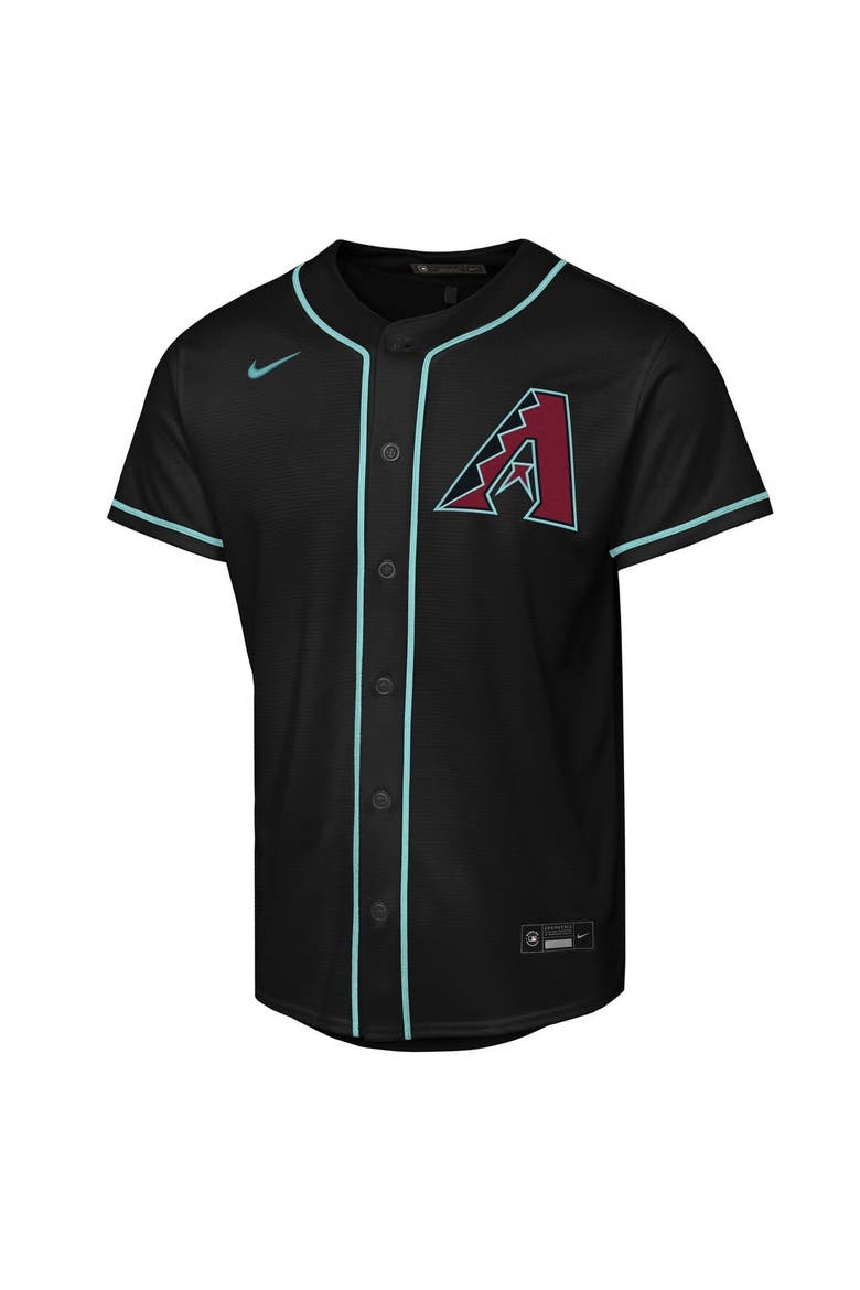 Youth Nike Corbin Carroll Black Arizona Diamondbacks Alternate Replica Jersey, Alternate, color, Black