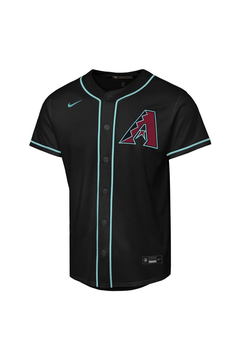 Nike Youth Nike Corbin Carroll Black Arizona Diamondbacks Alternate Replica Jersey, Alternate, color, Black