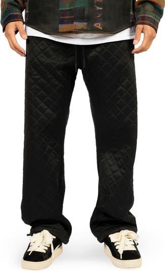 PLEASURES Connect Oversize Quilted Drawstring Pants | Nordstrom