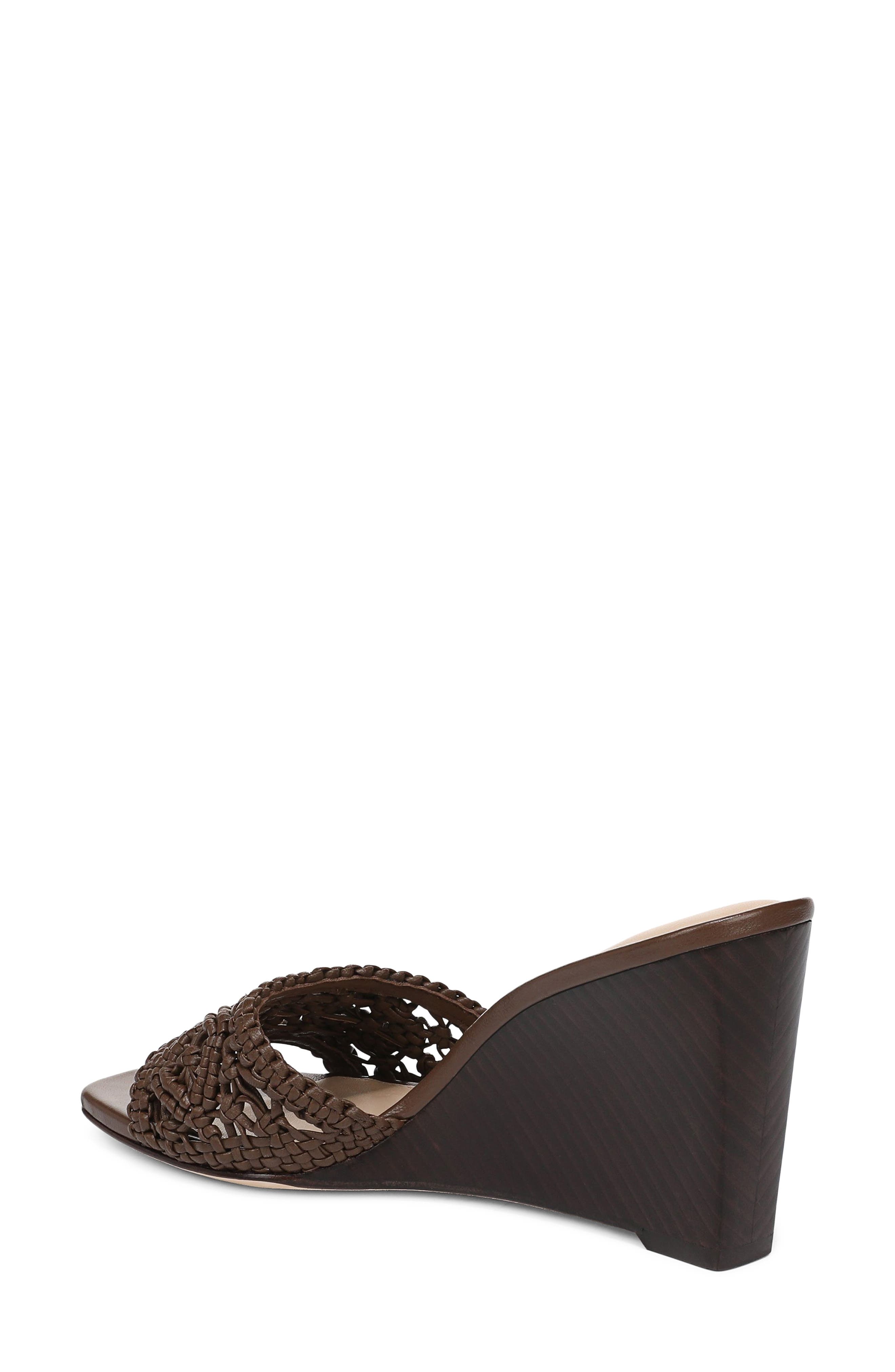 Ellen Macrame Wedge Slide Sandal - image 4