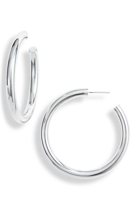 Lou Medium Hoop Earrings