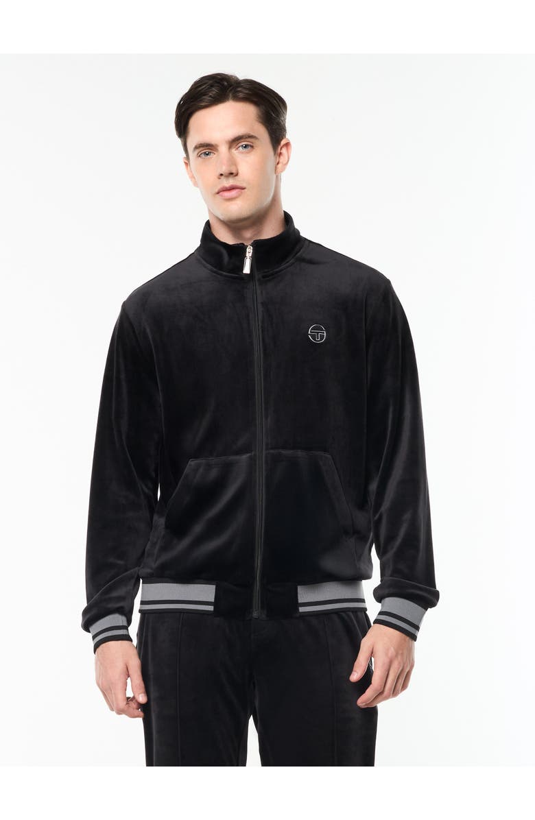 Sergio Tacchini Viaggioa Track Jacket, Main, color, Black Beauty