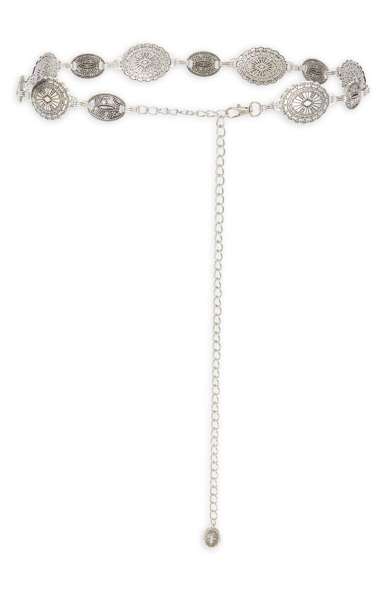 BP. Festival Engraved Medallion Belt, Main, color, 