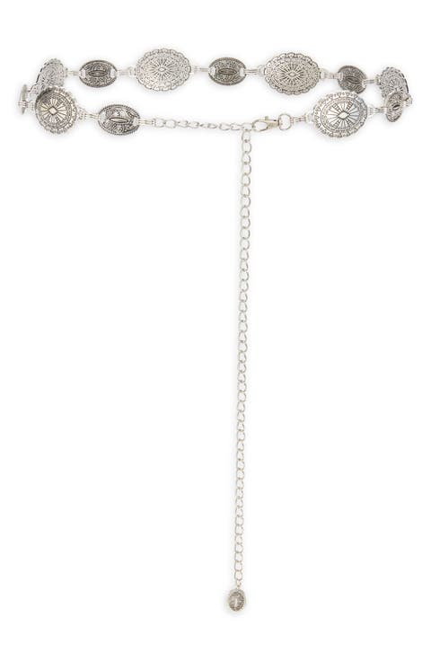 Festival Engraved Medallion Belt