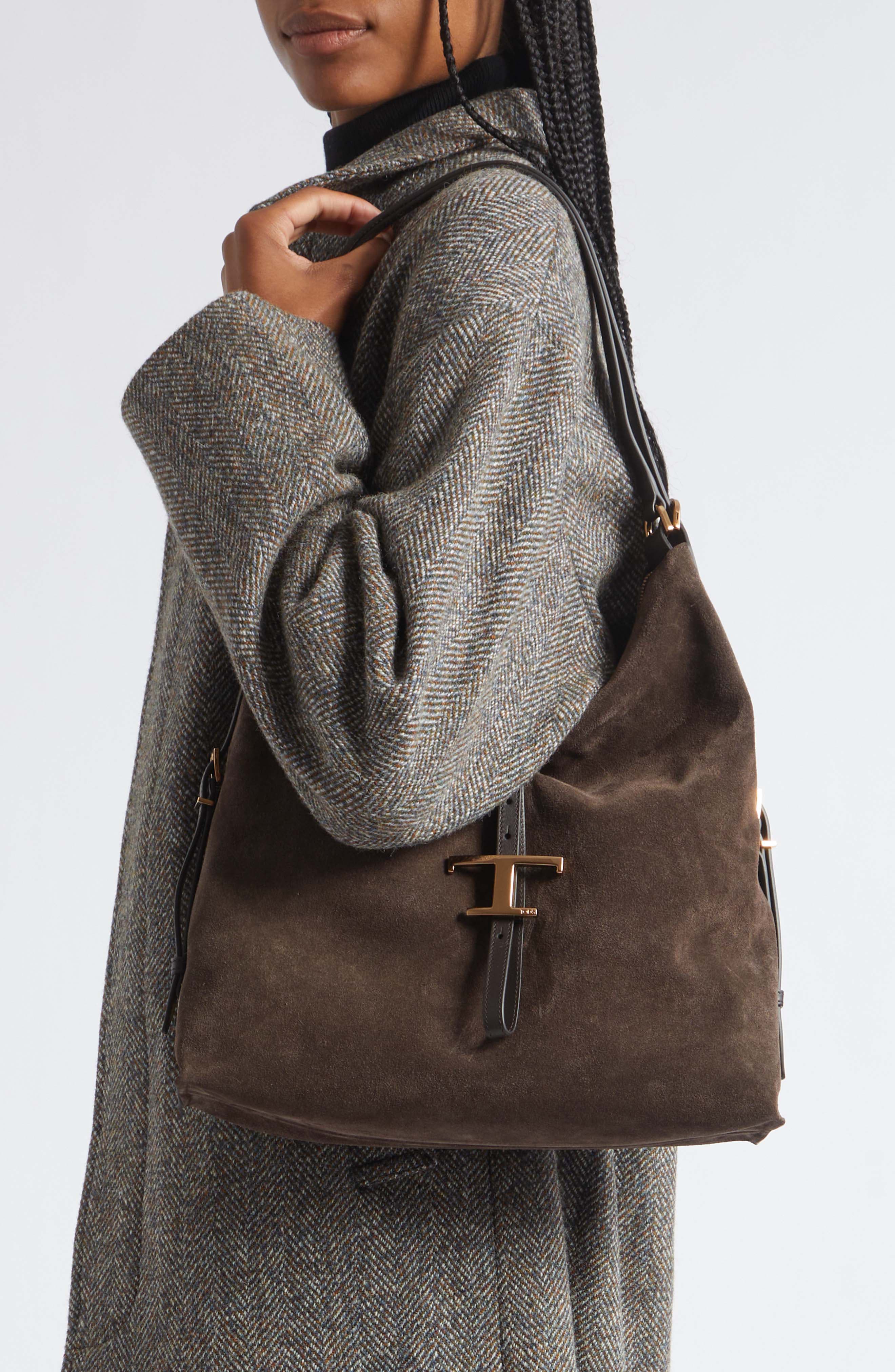 T-Timeless Shoulder Bag, Alternate, color, PALISSANDRO