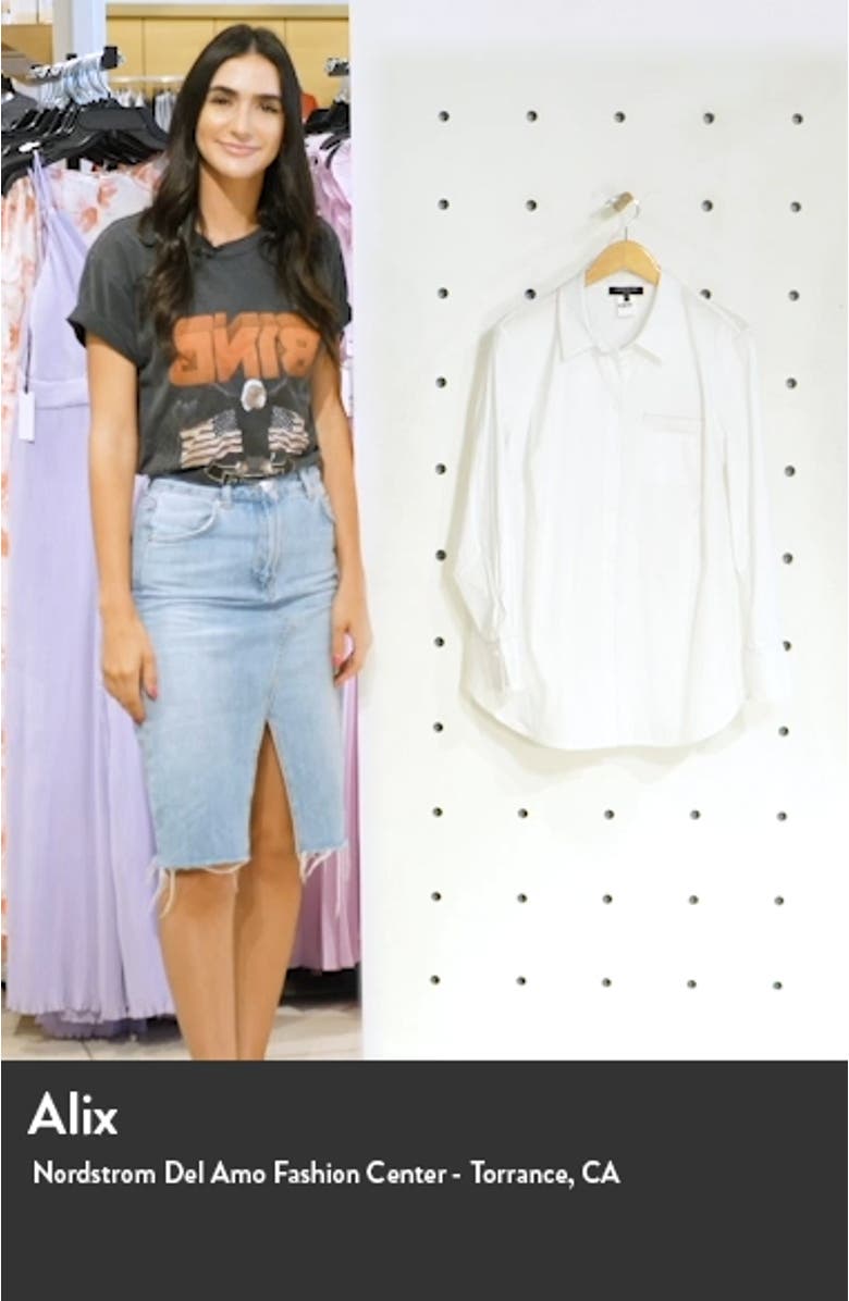 Paget Stretch Cotton Blouse, sales video thumbnail