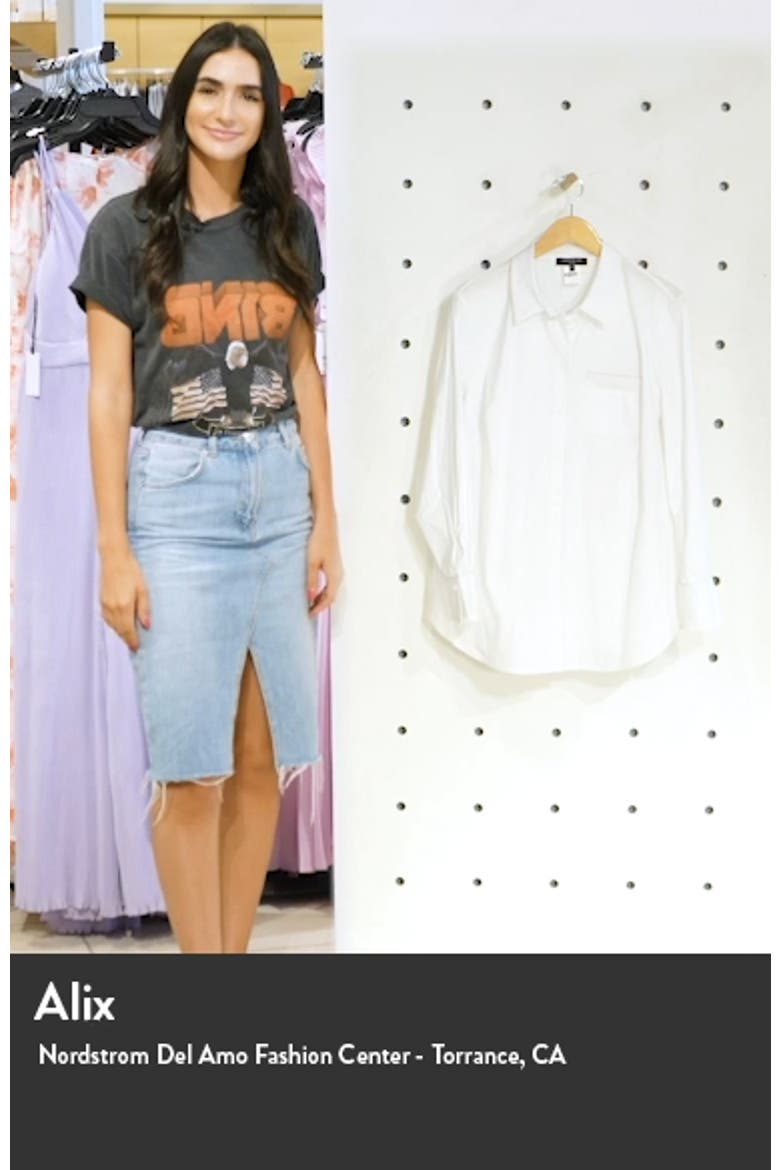 Paget Stretch Cotton Blouse video