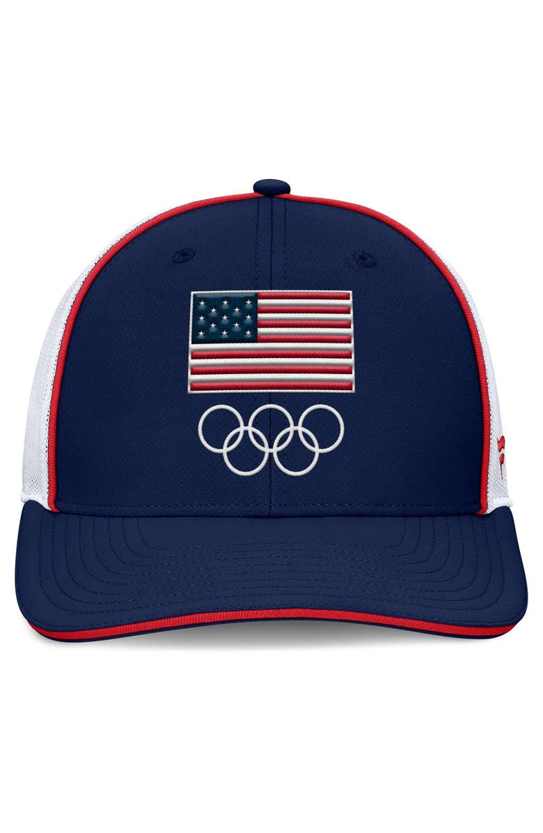 FANATICS Men's Fanatics  Navy Team USA Contest Adjustable Hat, Alternate, color, Navy