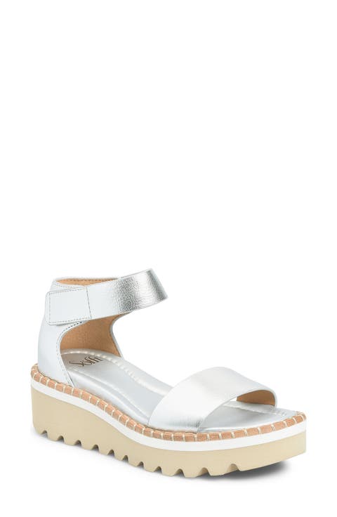 Ripley Ankle Strap Platform Wedge Sandal (Women)
