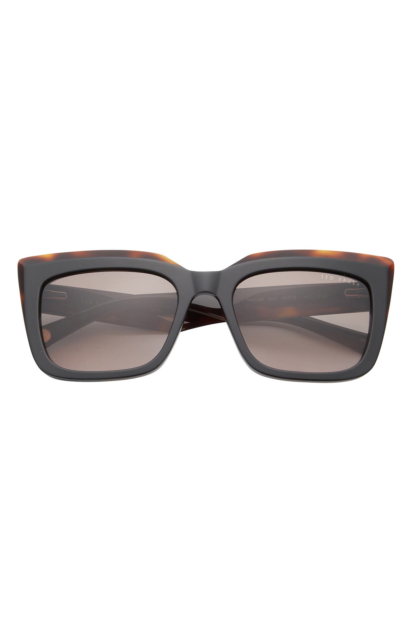Ted Baker London 55mm Polarized Cat Eye Sunglasses