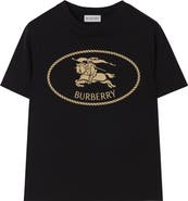 Burberry Knight Stamp Cotton T-shirt