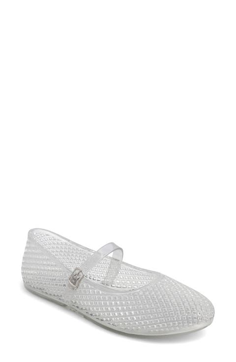 Gianne Jelly Mary Jane Flat (Women)