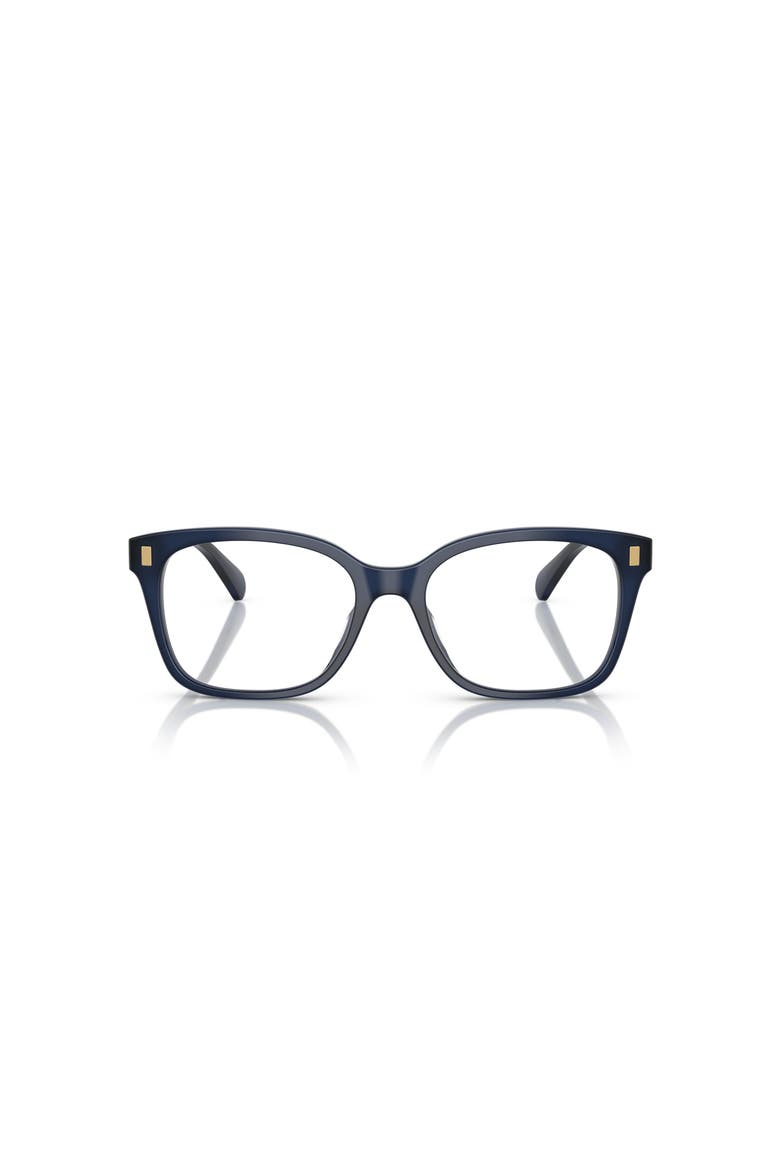 55mm Rectangle optical glasses, Alternate, color, Blue