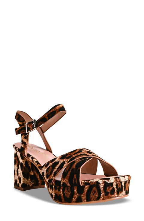 Toby Ankle Strap Platform Sandal (Women)