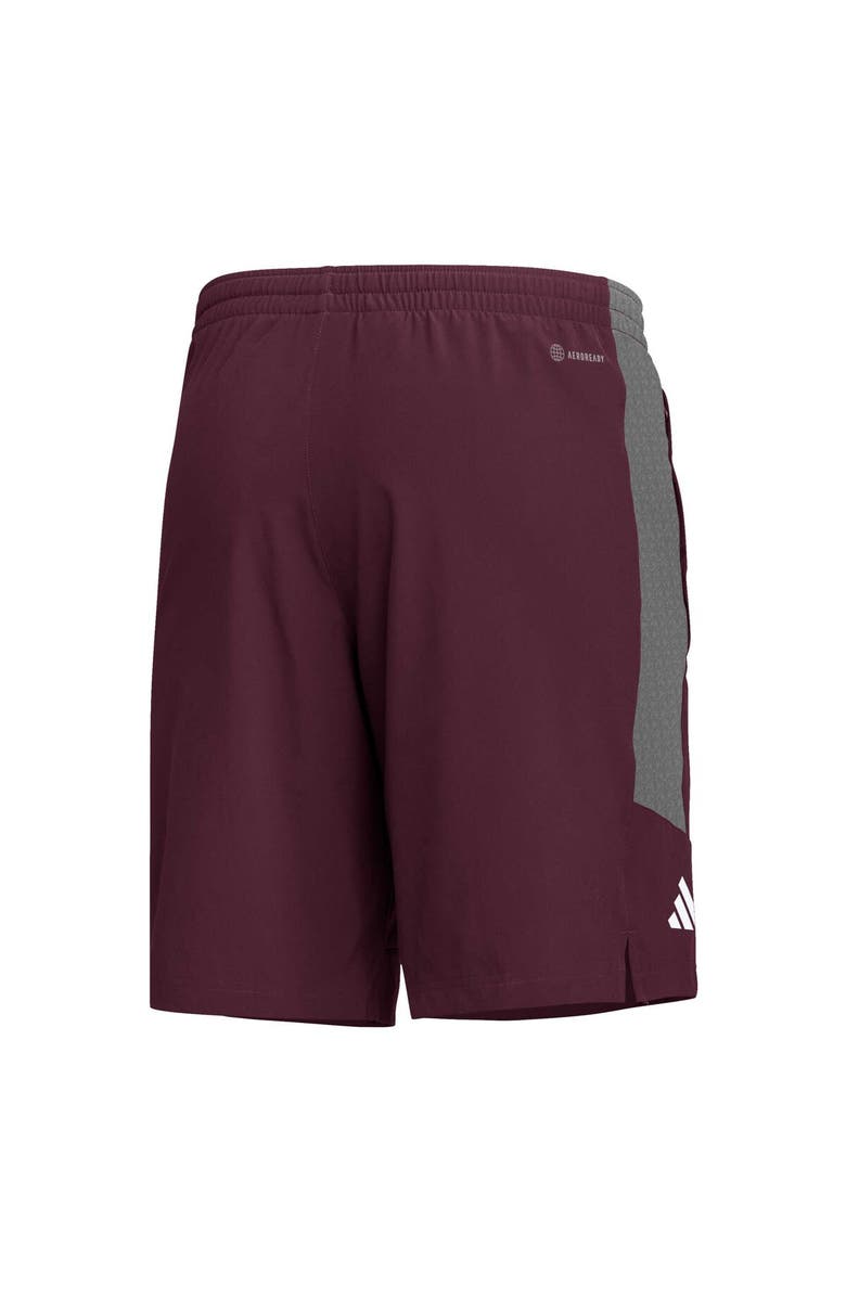 adidas Men's adidas Maroon Mississippi State Bulldogs AEROREADY Shorts, Alternate, color, Maroon