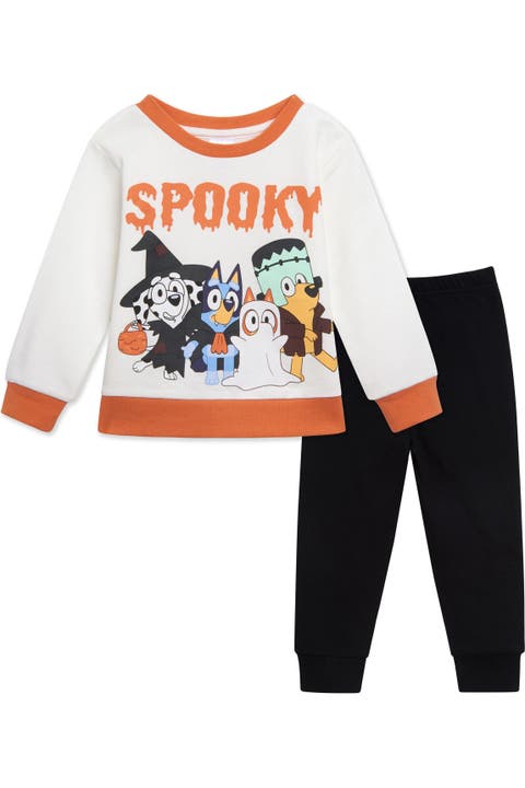 2-Piece Fleece Sweatshirt and Pants Set
