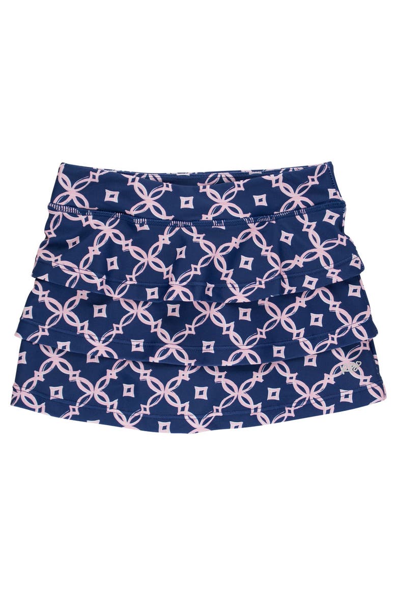 Girls Active Skort, Main, color, Navy Coastal Charm