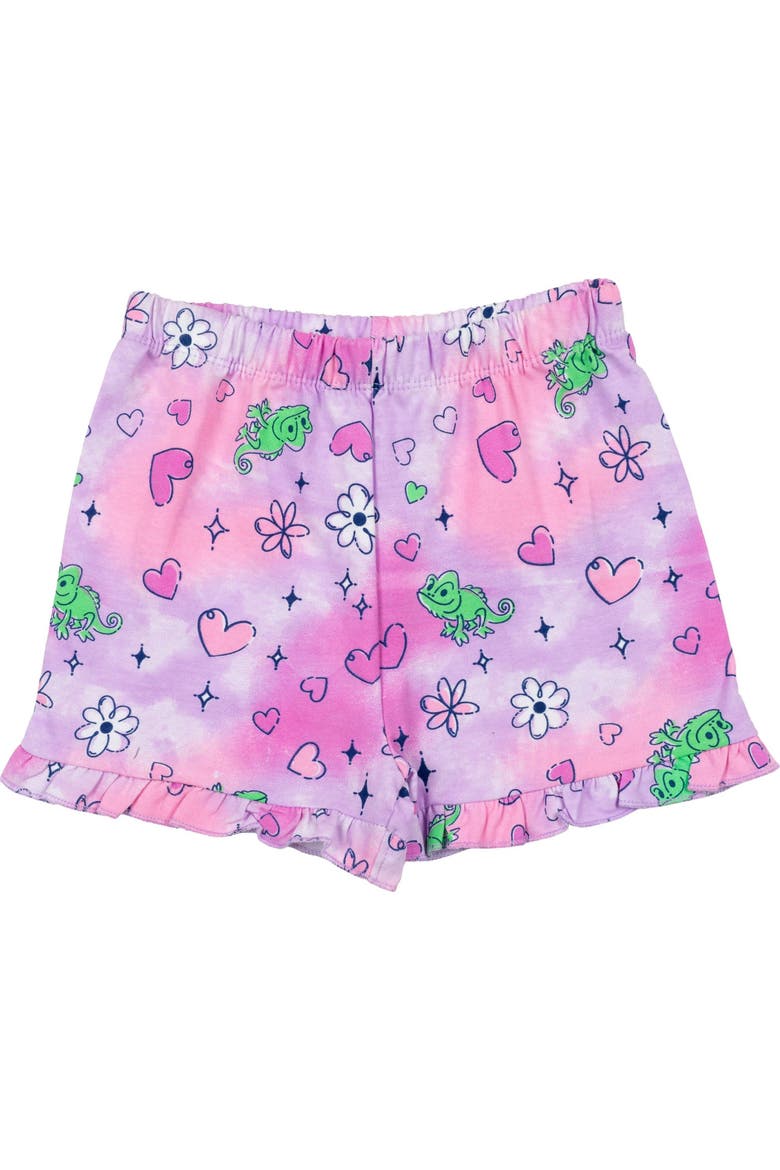 Princess 2-Piece Tee and Shorts Set, Alternate, color, Rapunzel Violet