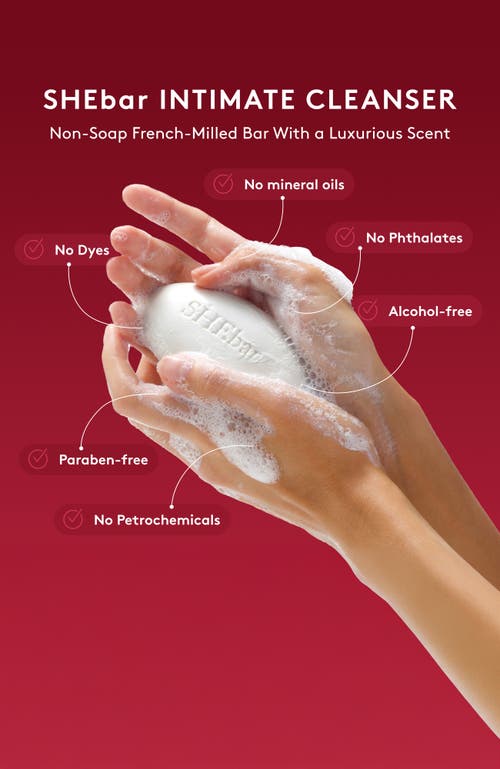 Joylux Shebar Intimate Cleansing Bar In Transparent