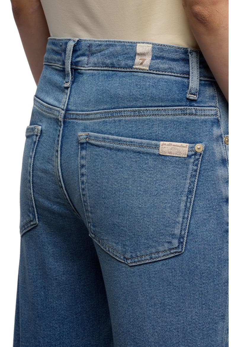 Calie Ankle Straight Leg Jeans, Alternate, color, AQUASHADE