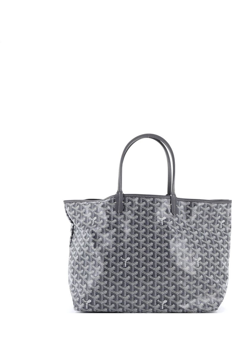 Pre-Owned Goyard Saint Louis Tote Coated Canvas PM, Alternate, color, Gray